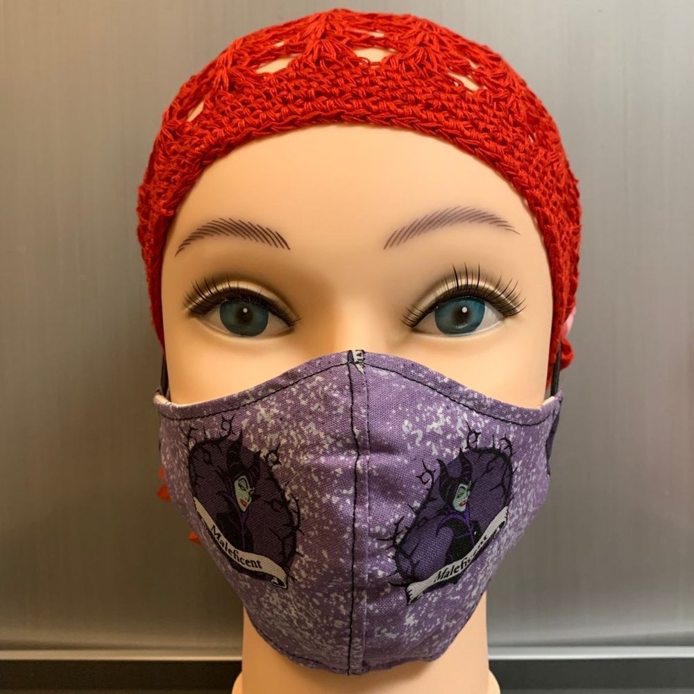Handmade Face Mask Kids Size. 6-12Y Pattern-MK-3